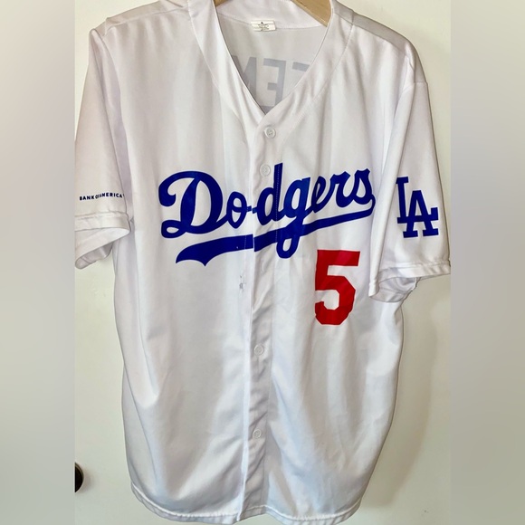 Los Angeles Dodgers Other - Men's FREEMAN White and Blue Dodgers Jersey XL